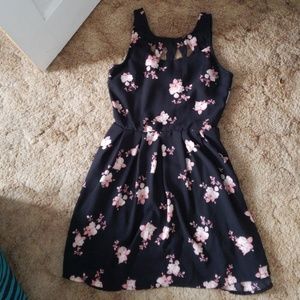 Floral mini dress